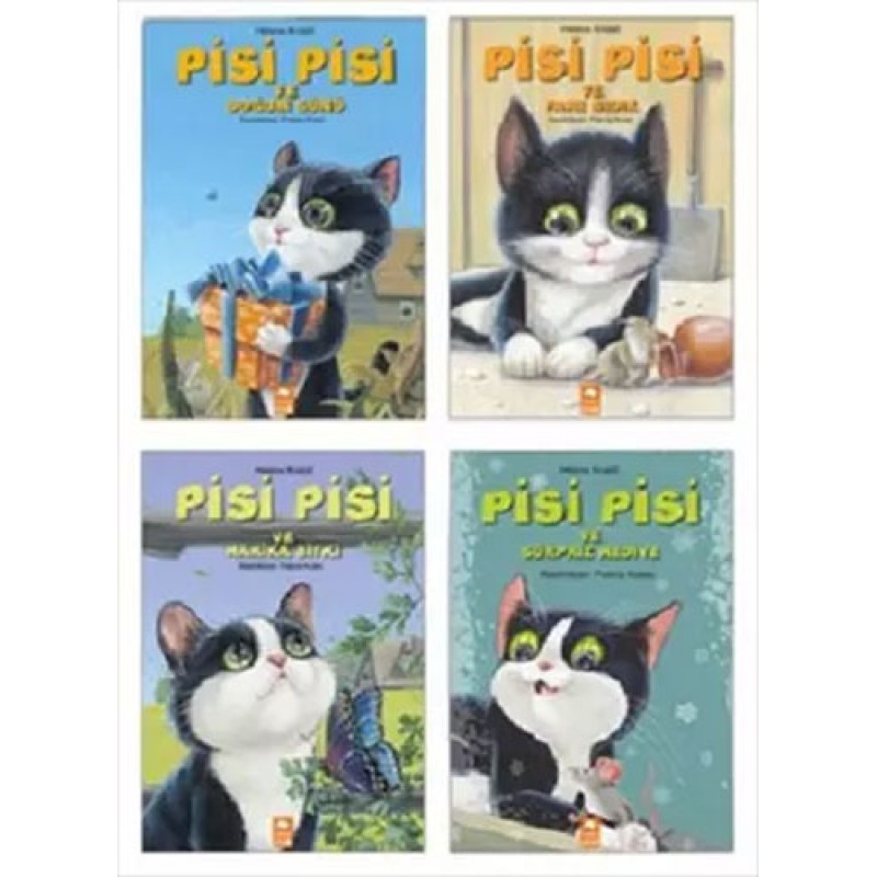 Pisi Pisi Seti - 4 Kitap Takım Pisi Pisi Seti - 4 Kitap Takım