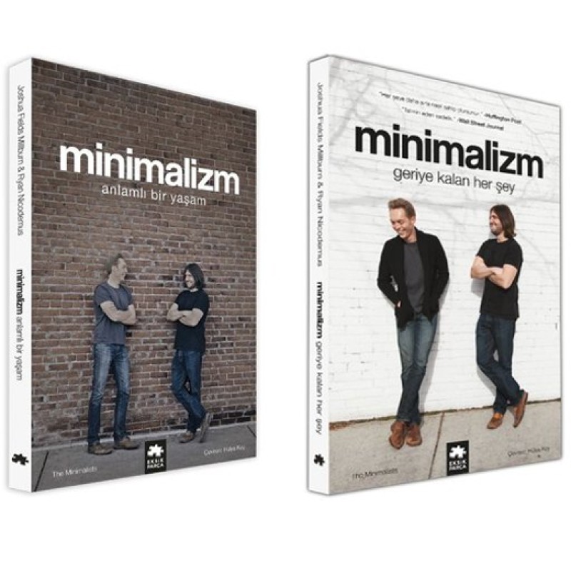 Minimalizm Seti - 2 Kitap Takım Minimalizm Seti - 2 Kitap Takım